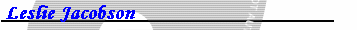 Leslie Jacobson